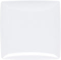 Thunder Group Classic white melamine dinnerware collection 7 1/4' square plate, 1/2' deep, comes in dozen