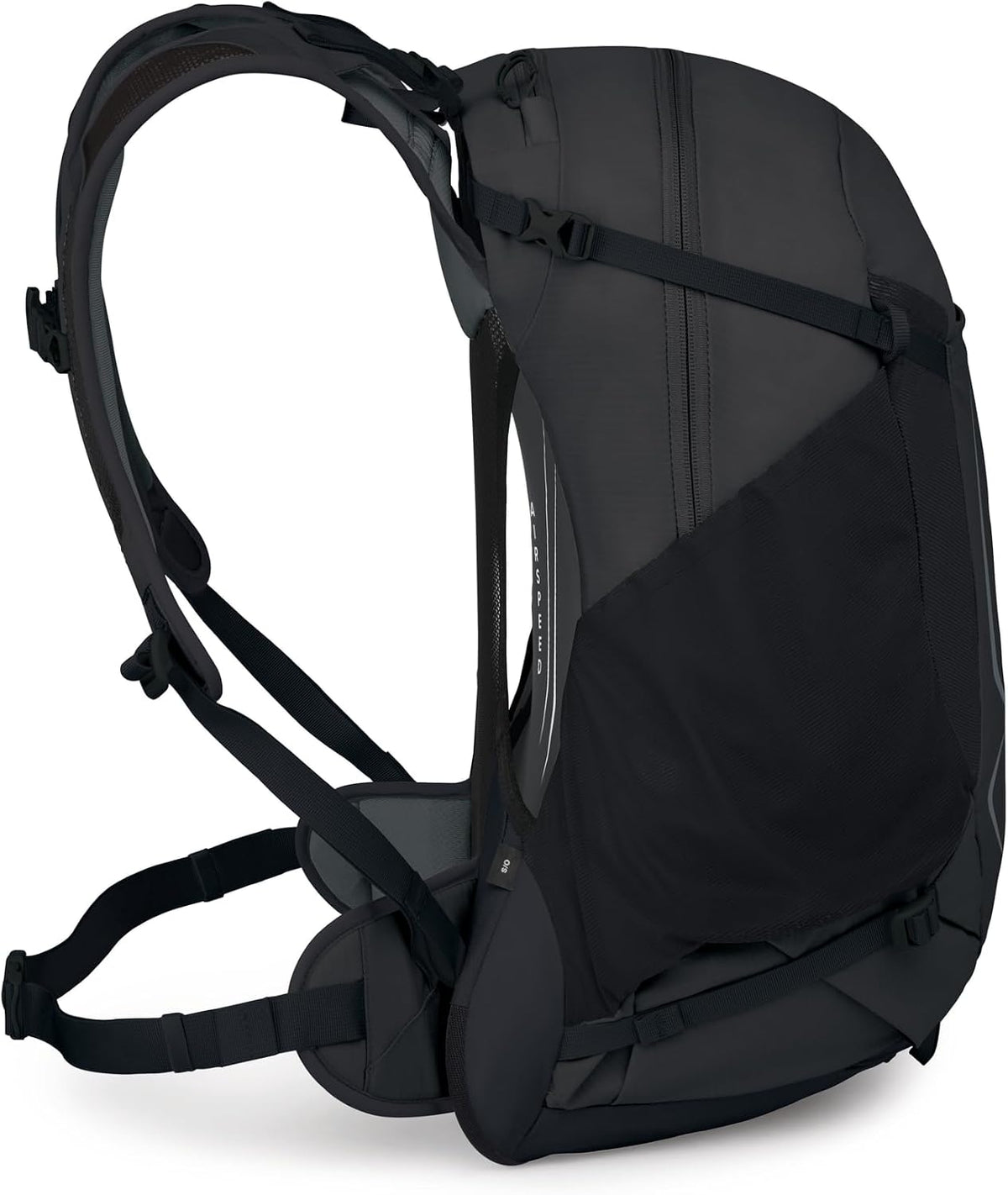 Osprey Hikelite 26L Durable Hiking Backpack - Travel Daypack with Rain Cover for Men and Women, Raven Black