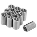 50pcs M6-M14 Stainless Steel 304 Wire Thread Insert, Screw Sleeve Bushing Wire Thread Repair Inserts, Thread Conversion Kit(M14x2x3D)