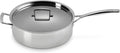 Le Creuset Tri-Ply Stainless Steel 6-Quart Covered Saute Pan