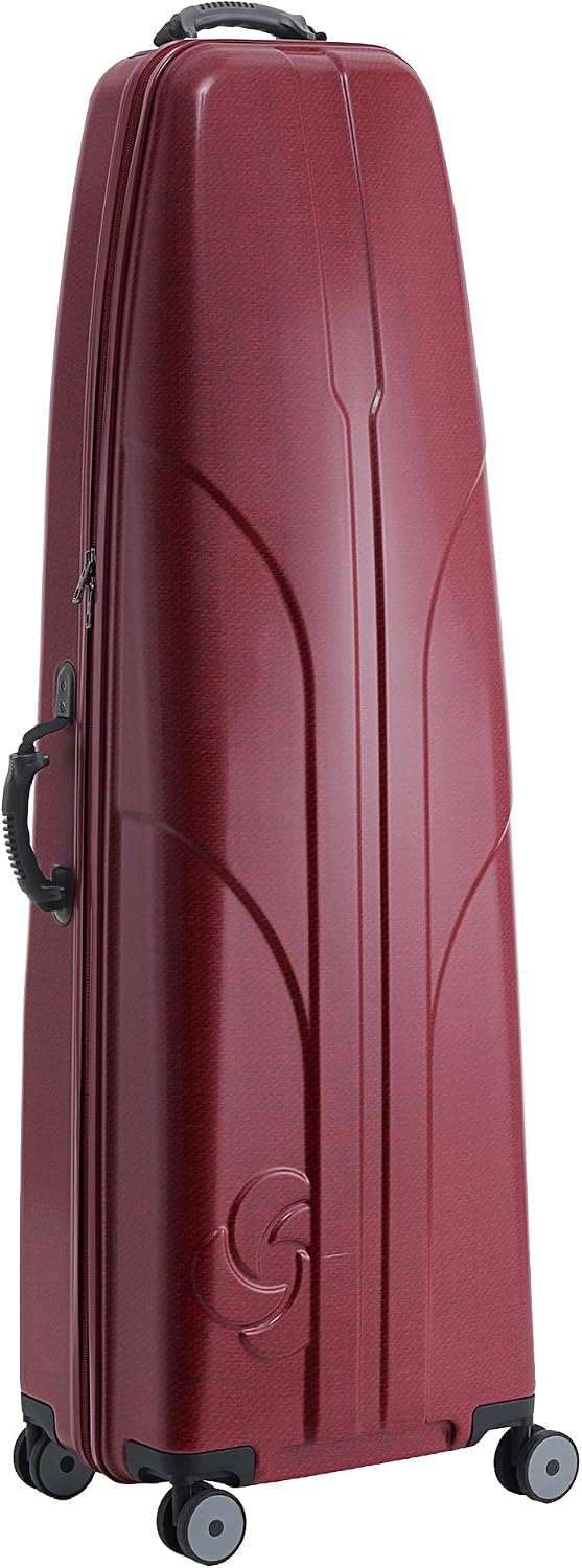 Samsonite Tour Deluxe Golf Hard Case Golf Travel Bag, Lightweight & Durable ABS Shell, 360 Degree Multi-Directional Wheels