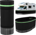 RV Skirting Kit 39.4x85.3 Ft, Easy Install Mobile Home Skirting with Felt Fabric - Wind & Weather Barrier for Travel Trailers, Campers & RVs - Thick Protective Wrap