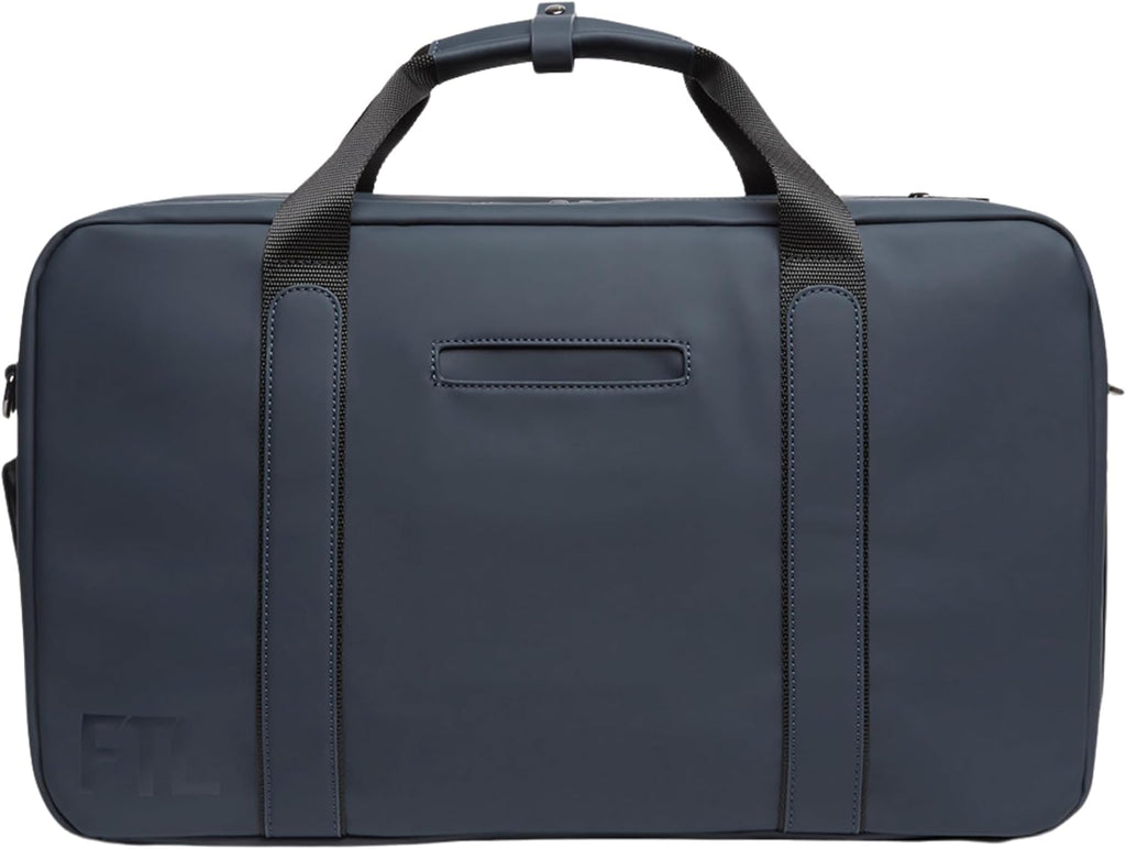 The FTL Pro Mens Travel Bag - 30L Premium Work to Gym Weekender Duffel with Garment Bag, Shoe Space & 18' Laptop Sleeve - Organized Athletic Business Carry On Hybrid, Fits Under Airplane Seat - Blue