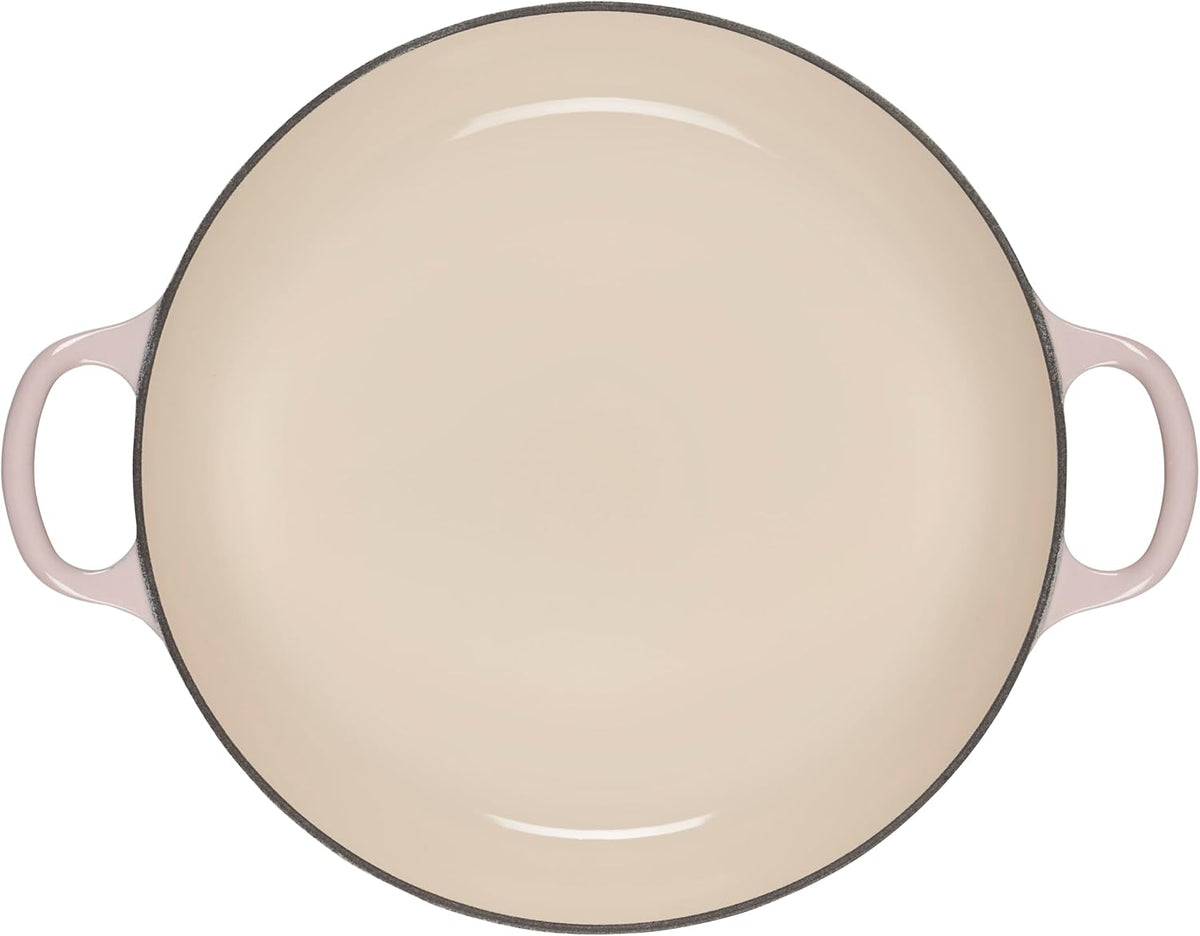 Le Creuset Signature Enameled Cast Iron Petal Braiser, 2.25qt., Shell Pink