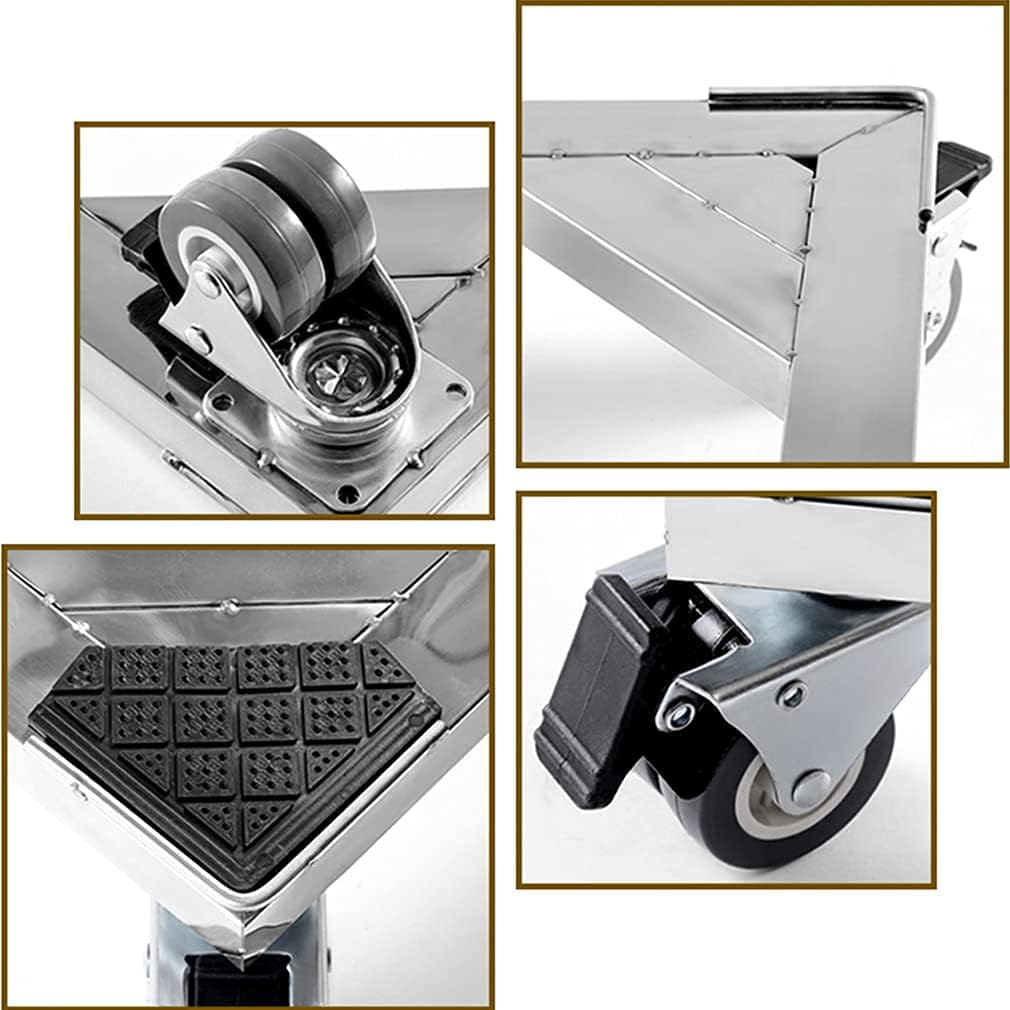 Heavy Duty Dryer Machine Appliance Rollers Base 4 Wheels Pedestal Washing Machine Stand Dryer & Fridge Furniture Carrier Universal Trolley for Refrigerator, Wine Cooler ()