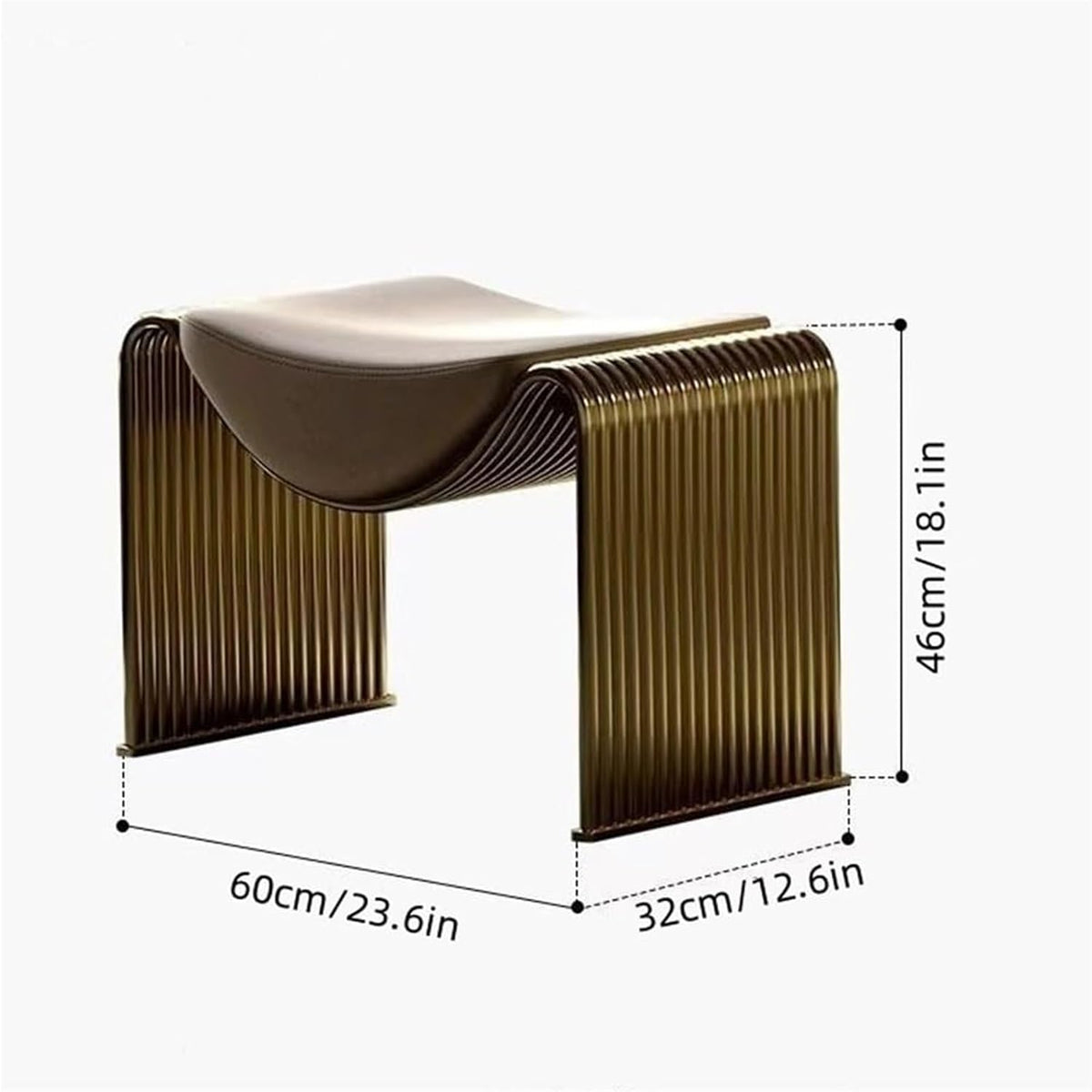 Vanity Stool with Metal Base Entryway Bench Makeup Stool Upholstered Ottoman Shoe Bench Vanity Benchs,Ideal for Home