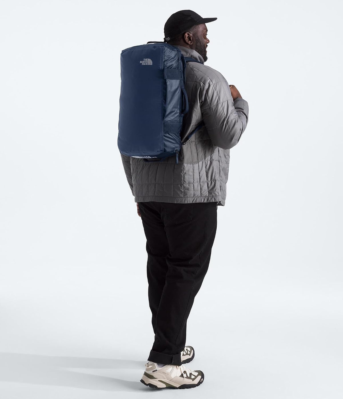 THE NORTH FACE Base Camp Voyager Duffel, Shady Blue/Summit Navy, 32 Liters