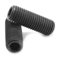 5/16'-24 x 3/4' Fine Thread Socket Set Screw Cup Point Alloy Steel Black Oxide Pk 2000