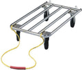 MidWest Homes for Pets Universal Dog Crate Dolly, Heavy-Duty Stainless Steel, Easy-Roll Wheels, Designed for Crates, Carriers, and Pet Equipment