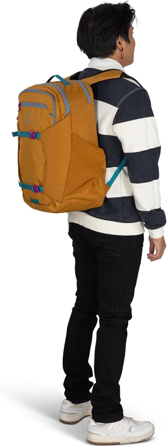 Osprey Proxima 30L Campus Laptop Backpack - Everyday Bag with Tech Storage, Bottle Pockets & Comfortable Carry, Barley Brown