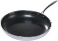 Black Cube CeramicQR Cookware Made in France Quick Release Fry Pan-Ceramic Non-Stick Skillet-For Induction Cooktops, 12.5-Inch