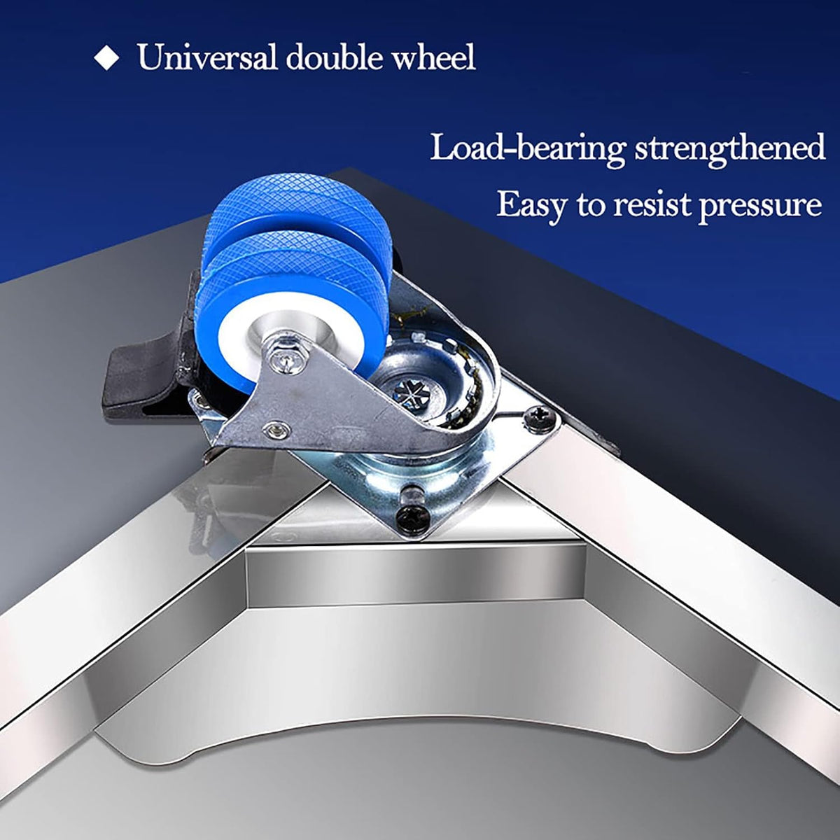 Washing Machine Stand, Adjustable Portable Mini Fridge Riser, Movable Washer and Dryer base, Universal Laundry Pedestal for Washer and Dryer, 51-44cm ( )