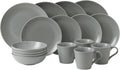 Royal Doulton Exclusively for Gordon Ramsay Maze Dark Grey 16-Piece Dinnerware Set