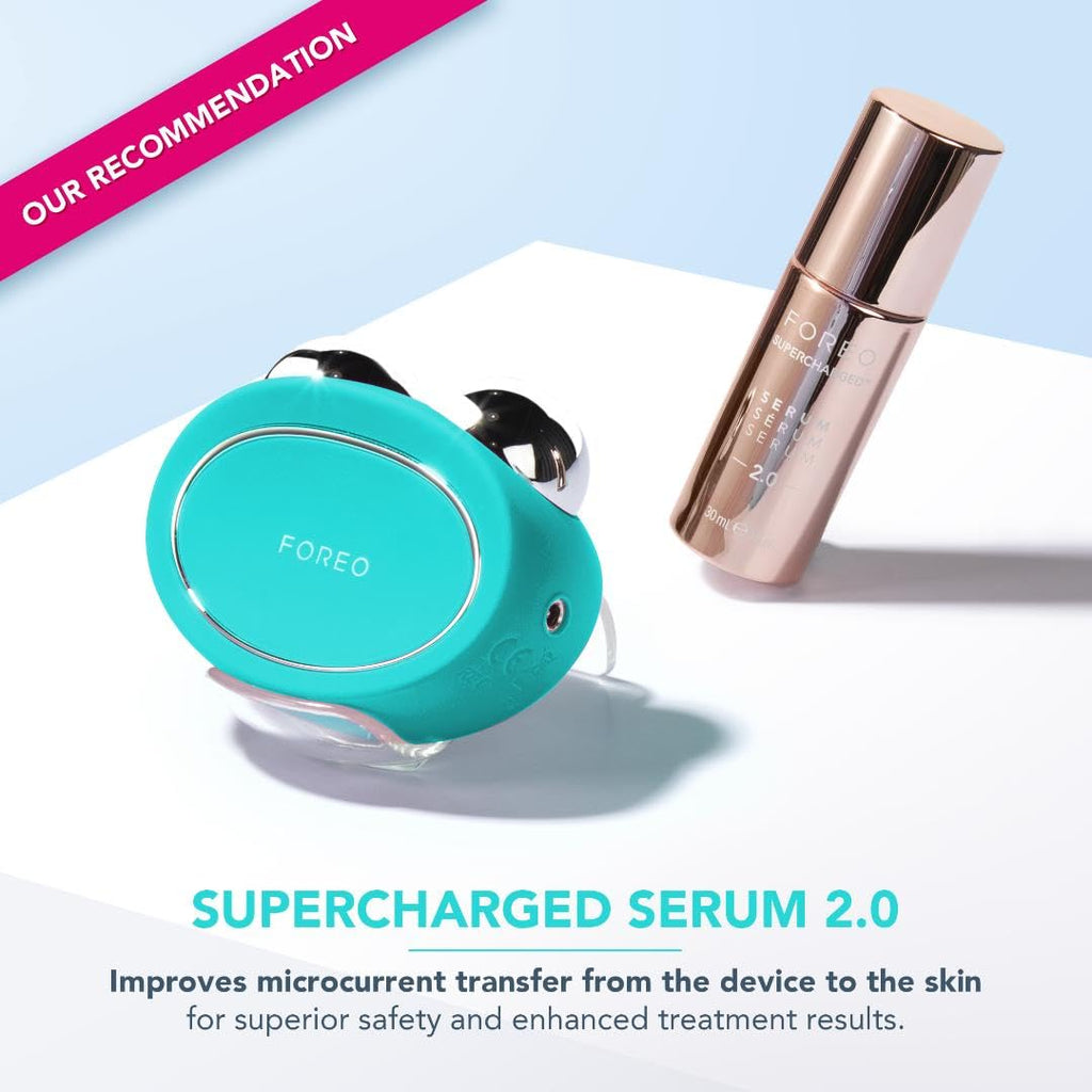 FOREO Bear Microcurrent Facial Device - Face Sculpting Tool - Instant Face Lift - Firm & Contour - Non-Invasive - Increases Absorption of Facial Skin Care Products - Mint