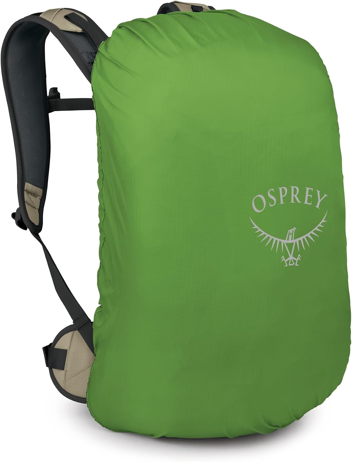 Osprey Hikelite 26L Durable Hiking Backpack - Travel Daypack with Rain Cover for Men and Women, Olive Tan