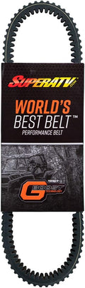 SuperATV Heavy Duty World's Best CVT Drive Belt Compatible with Polaris Models | See Fitment | Replaces OEM Part 3211180/3211148/ 3211172 & More | High Strength, Flexibility, and Heat Resistance
