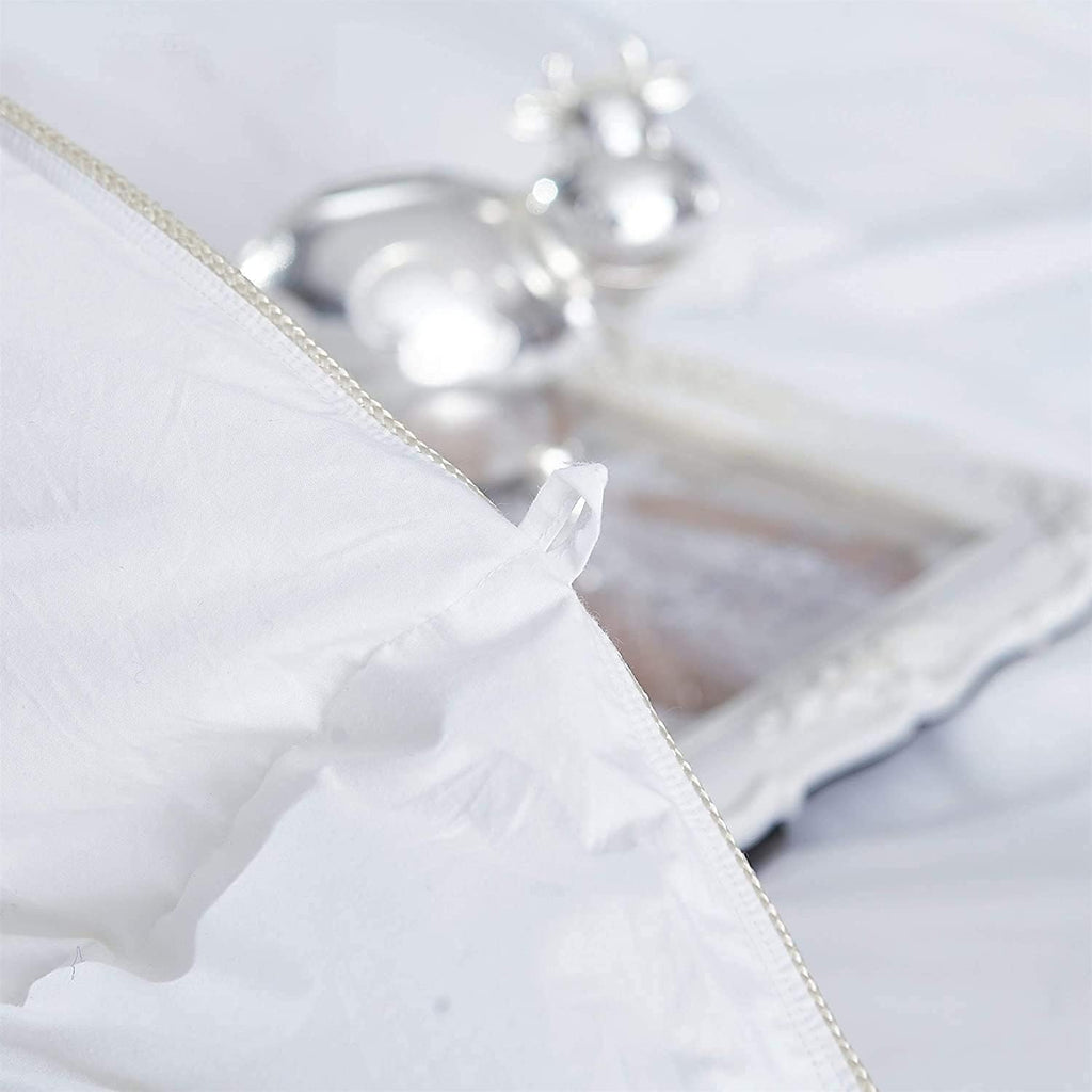 Luxurious All-Season Luxury Siberian Goose Down Comforter Duvet Insert 1200 Thread Count 120 X 98 inches, 100% Egyptian Cotton Down Feather Comforter (Palatial King, White Solid)