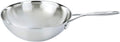 Demeyere Industry 5-Ply 5-qt Stainless Steel Flat Bottom Wok