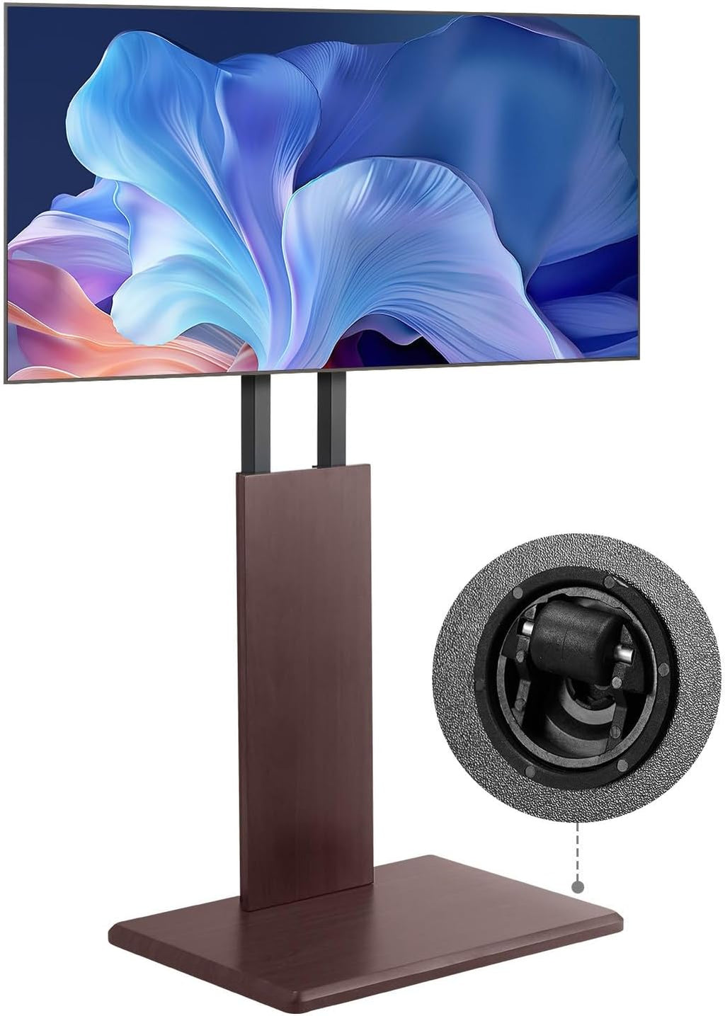 Universal TV Stand Swivel Stand Holds up to 99 lbs for 32-70 Inch Screens