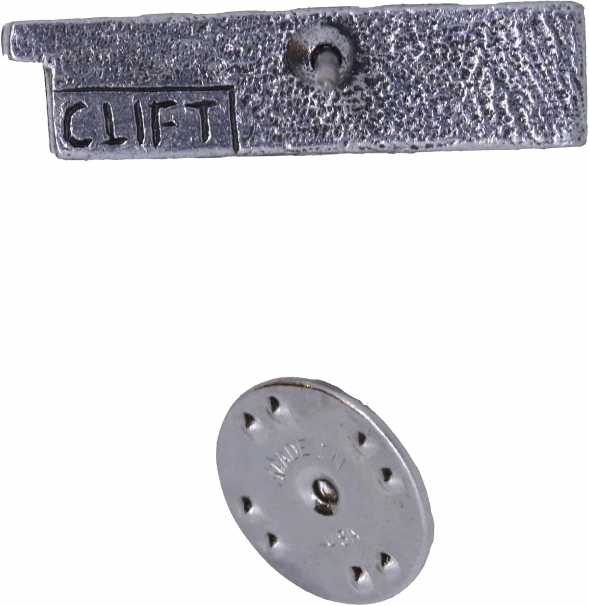Jim Clift Design Resist Lapel Pin