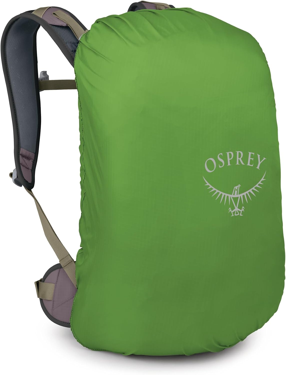Osprey Hikelite 26L Durable Hiking Backpack - Travel Daypack with Rain Cover for Men and Women, Graphite Purple