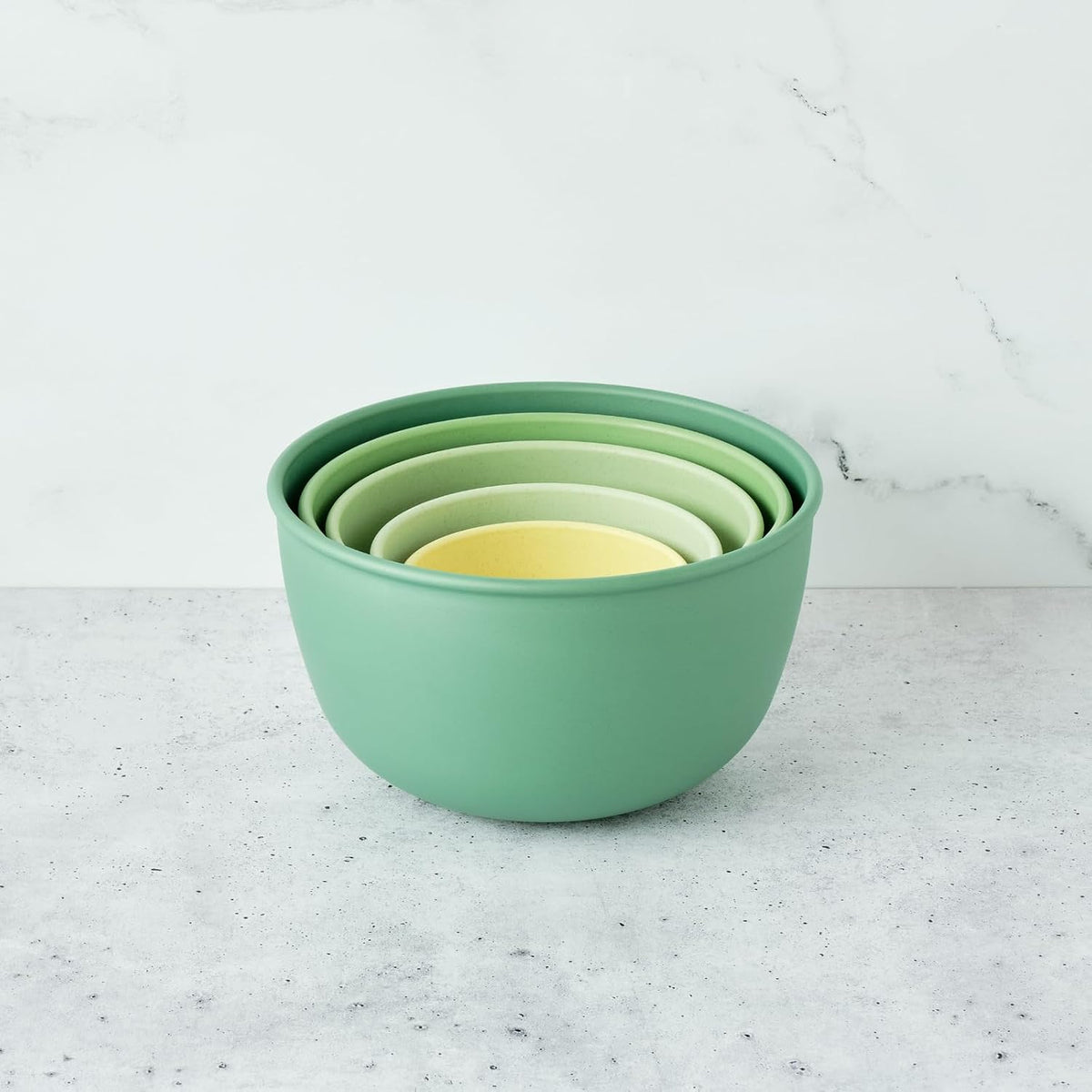 Bamboozle Astrik Mega Baking Bundle| 5 Piece Mixing Bowl Set | Measuring Cups and Spoons | Silicone Lid Set | Cooking and Meal Prep | Dishwasher Safe | Microwave Safe | Fresh Guacamole