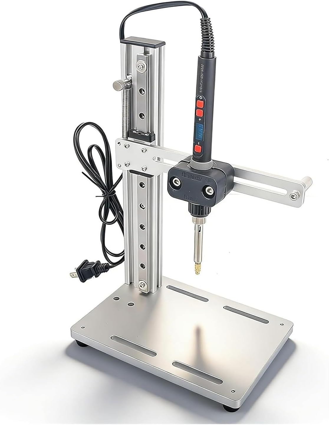 Vertical Heat Set Insert Tool, M2-M8 Tips, Multi-Directional for 3D Printing & Plastic Parts