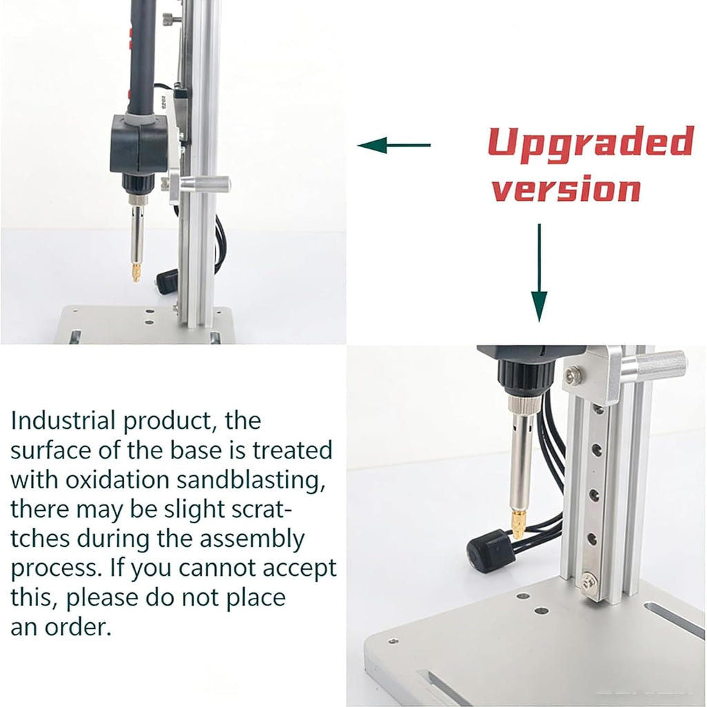 Vertical Heat Set Insert Tool, M2-M8 Tips, Multi-Directional for 3D Printing & Plastic Parts
