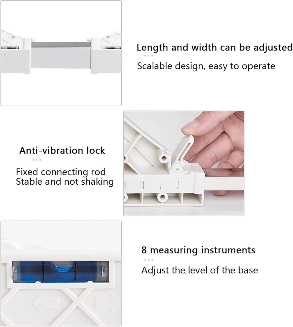 Washing Washing Machine Stand, Movable Telescopic Furniture Dolly, Universal Multi-Functional Pedestal, Adjustable Washer and Dryer Base with 4 Locking Wheels