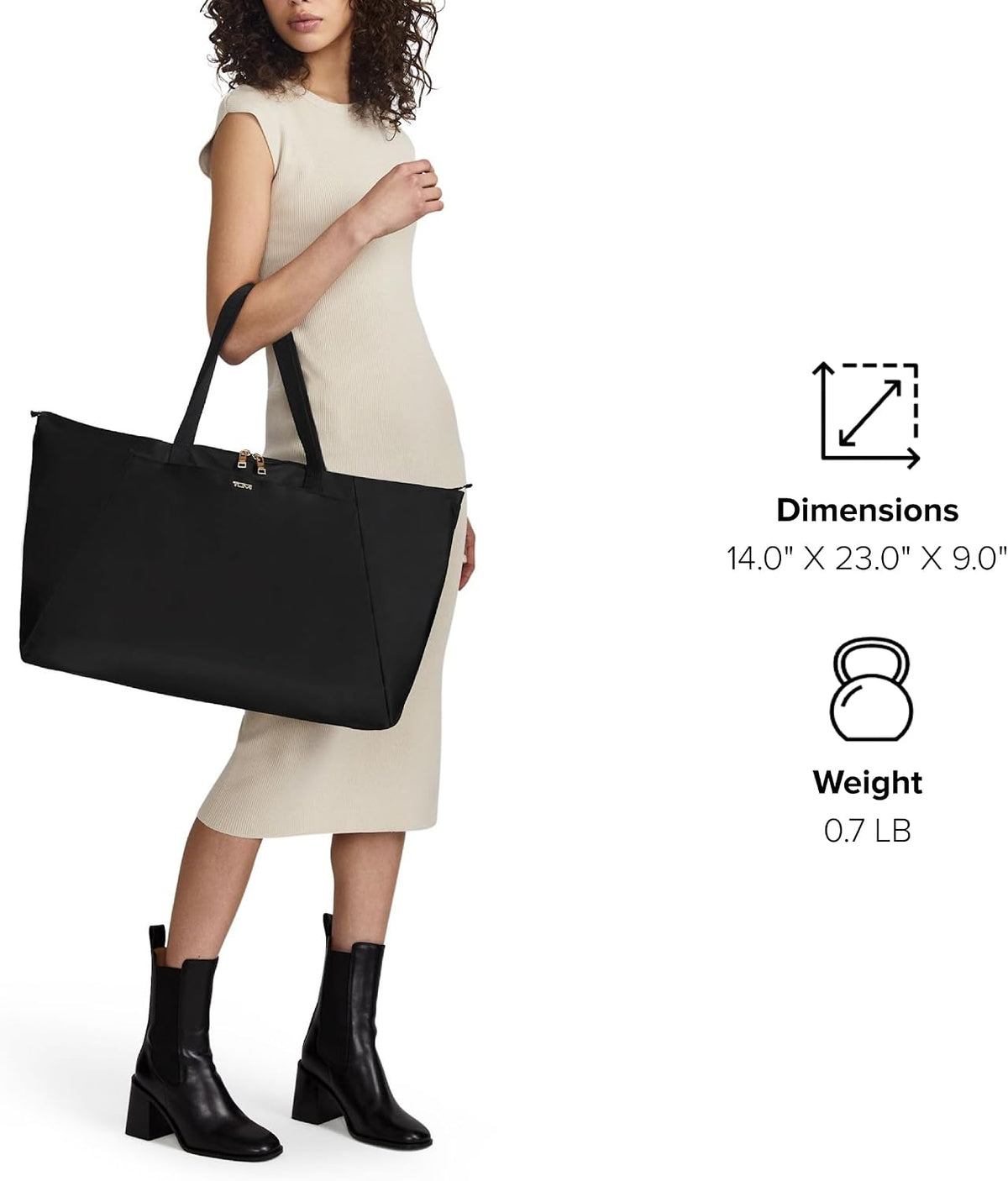 TUMI Just In Case Tote - Packable Travel Tote Bag for Women & Men - Carry Travel Accessories Easily