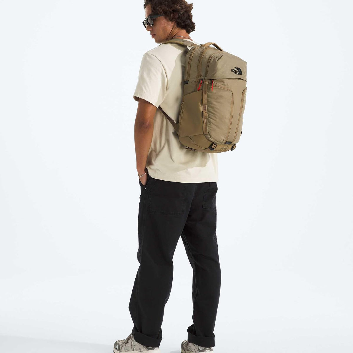 THE NORTH FACE Surge Commuter Laptop Backpack | Daypack With Water Repellent Finish, 16' Laptop Sleeve, Reflective Details