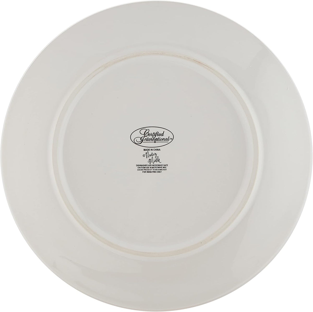 Certified International Sunflower Fields 9' Salad/Dessert Plates, Multi Colored, Medium, Set of 4 (Pack of 3)