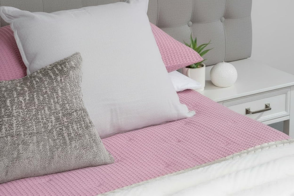 Twin Zipper Bedding with Patented Removable Zipper Sheets, Soft Natural Cotton, Durable Construction, All in one Zipper Bedding Set