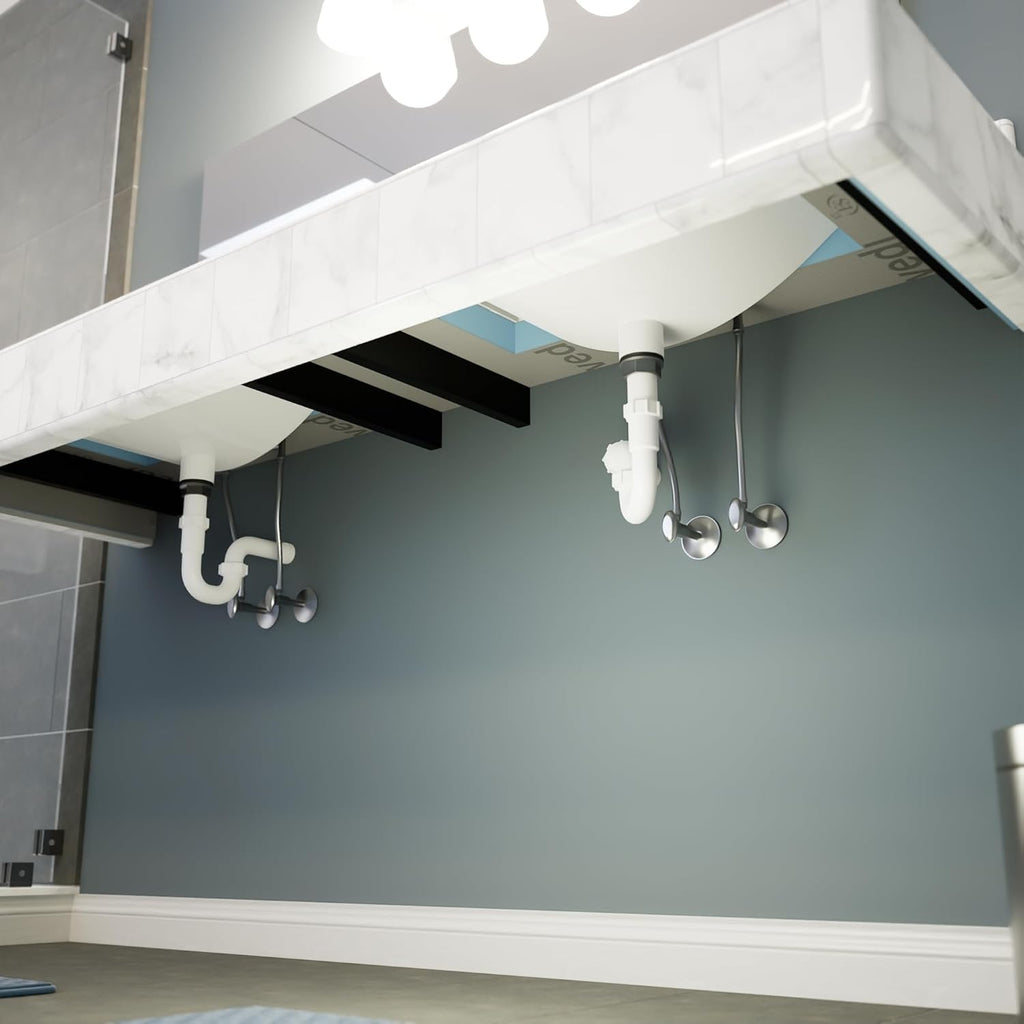 Original Free Floating Vanity Bracket® (Horizontal 24 inch-White)