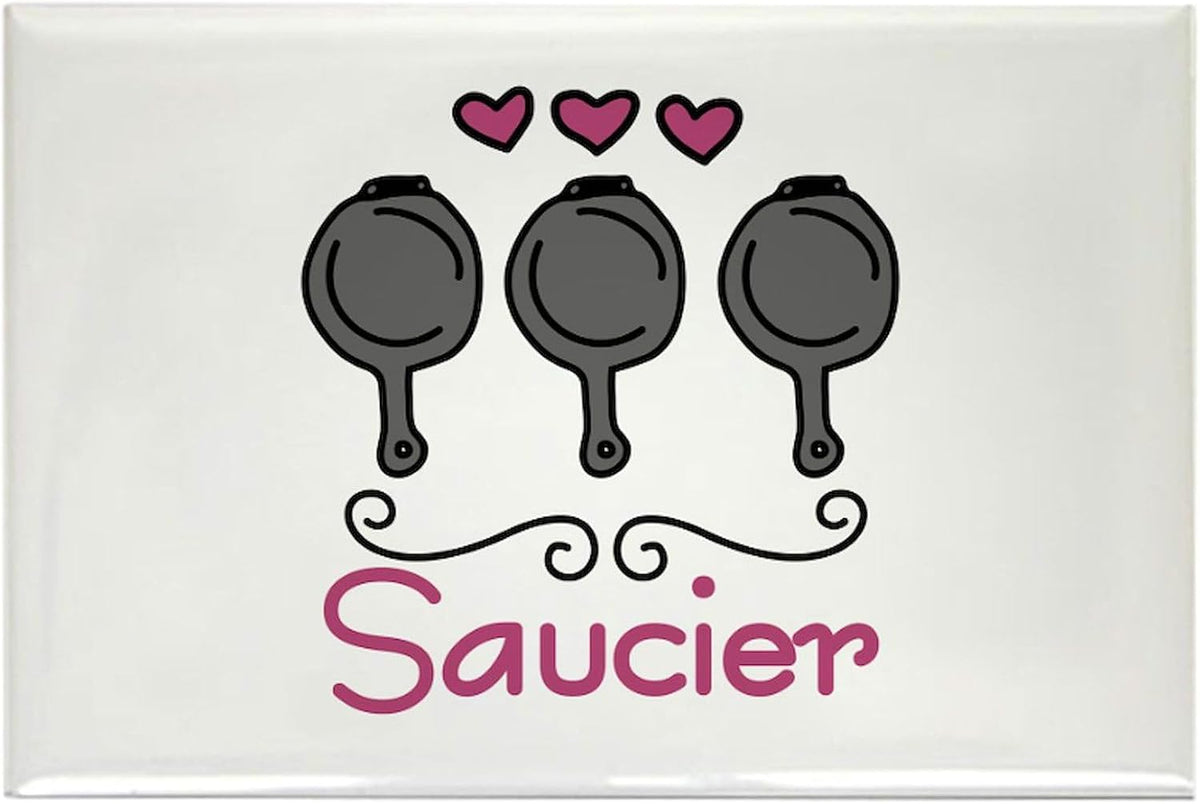 CafePress Saucier Magnets Rectangle Magnet (100 pack)