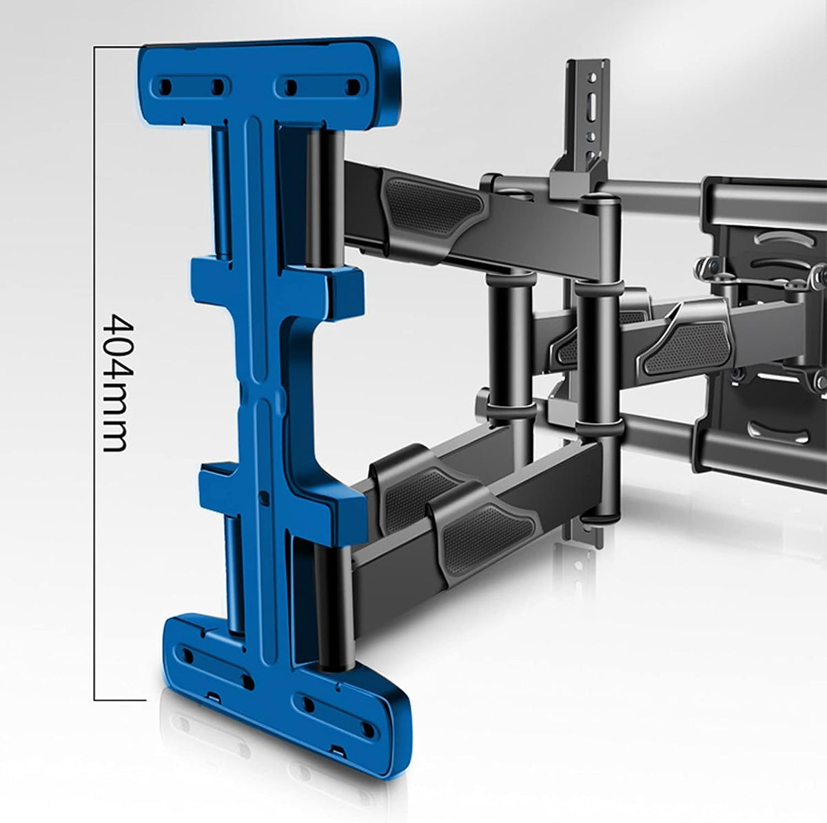 Universal TV Stand TV Stand Base Full Motion Swivels Extension Tilt Rotation for Most 37-80 Inch TVs, Adjustable TV Wall Mount Bracket with Max VESA 600x400mm Up to 1270 Lbs Tv Stand Mount