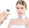 Intelligent Neck Lifting Device, 3 Color LED Neck Massager with Remote Control for Facial Massager | at Home Skin Care Tool