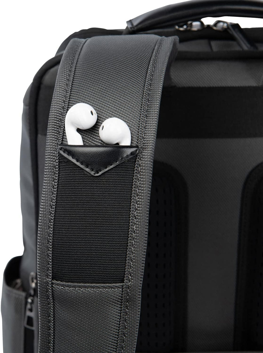 Travelpro Crew Executive Choice 3 Slim Backpack fits up to 15.6 Laptops and Tablets, Men and Women, Water-Resistant, Titanium Grey