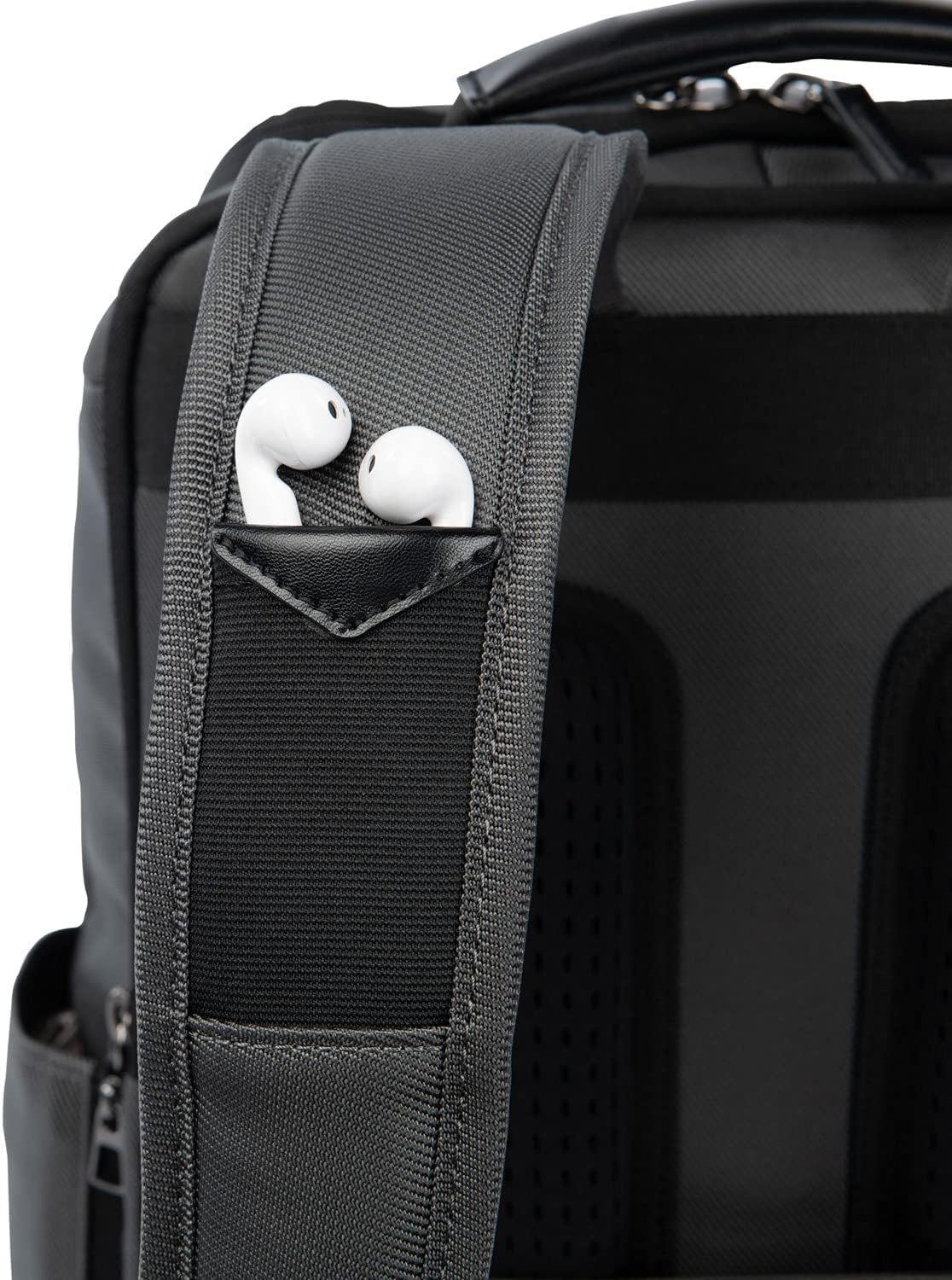 Travelpro Crew Executive Choice 3 Slim Backpack fits up to 15.6 Laptops and Tablets, Men and Women, Water-Resistant, Titanium Grey