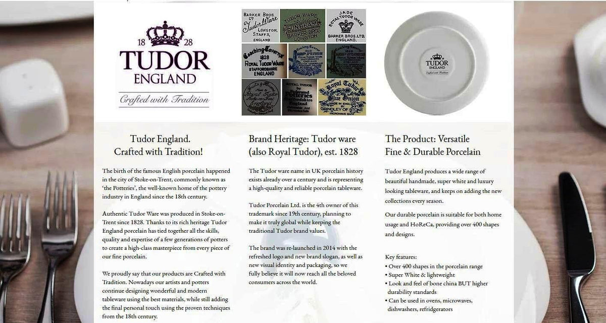 Tudor Royal Collection 24-Piece Round Dinnerware Set, Service for 6, Botanical Design, Summer Flowers, Plates Bowls Mugs Dishes, High-Gloss Premium Quality