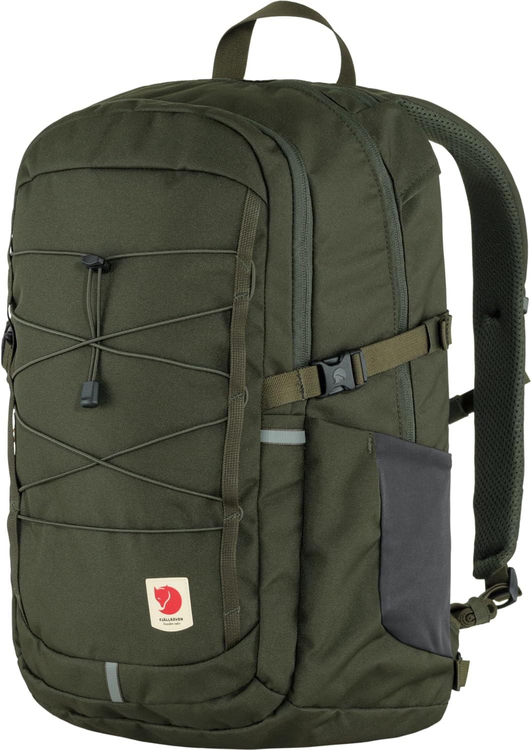 Fjällräven Skule 28 Backpack - Spacious Storage, Padded Back Panel, Breathable Design - Travel, Hiking, Deep Forest