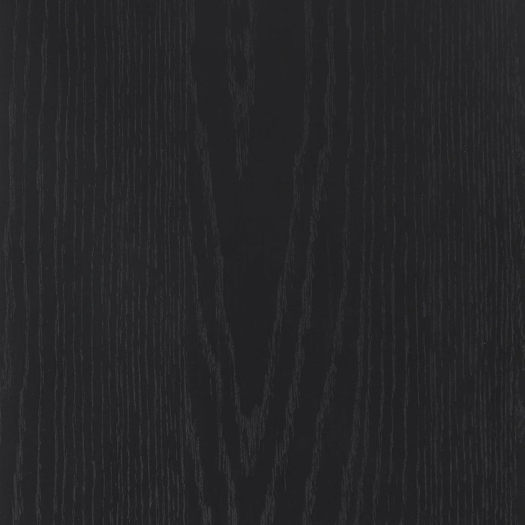 Nathan James Beacon Bohemian 5 Tier Bookshelf, Wall Mounted Bookcase, Solid Wood Bookshelf in Black Oak