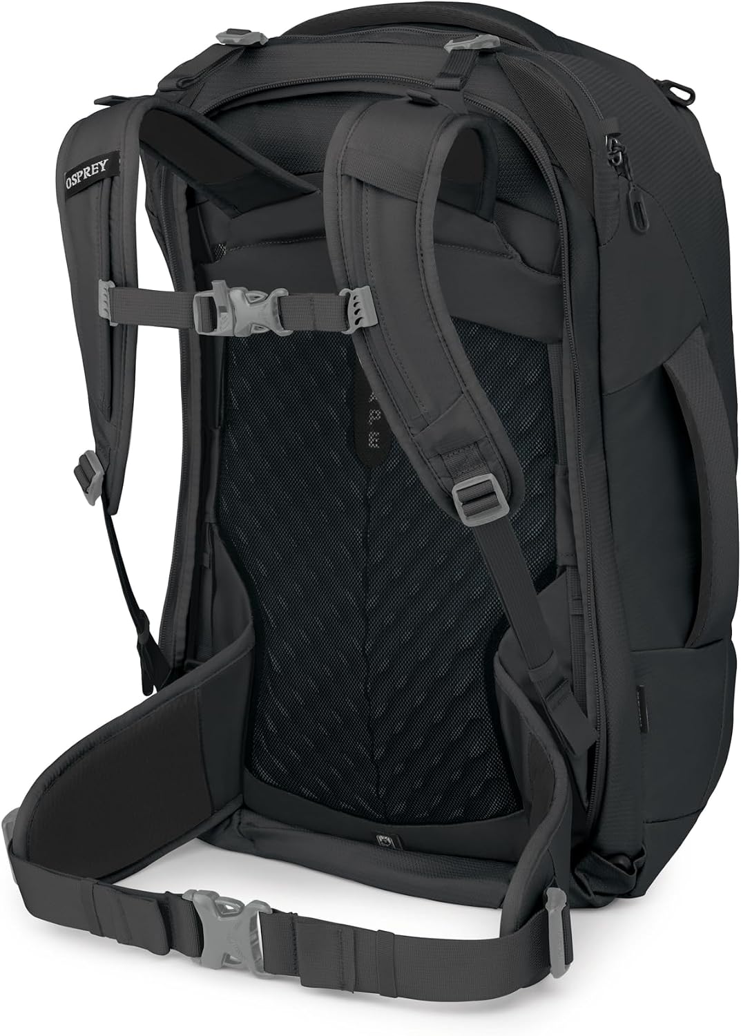 Osprey Fairview 40L Women's Travel Backpack - Carry On Bag with Laptop Sleeve and Toiletry Pocket, Black