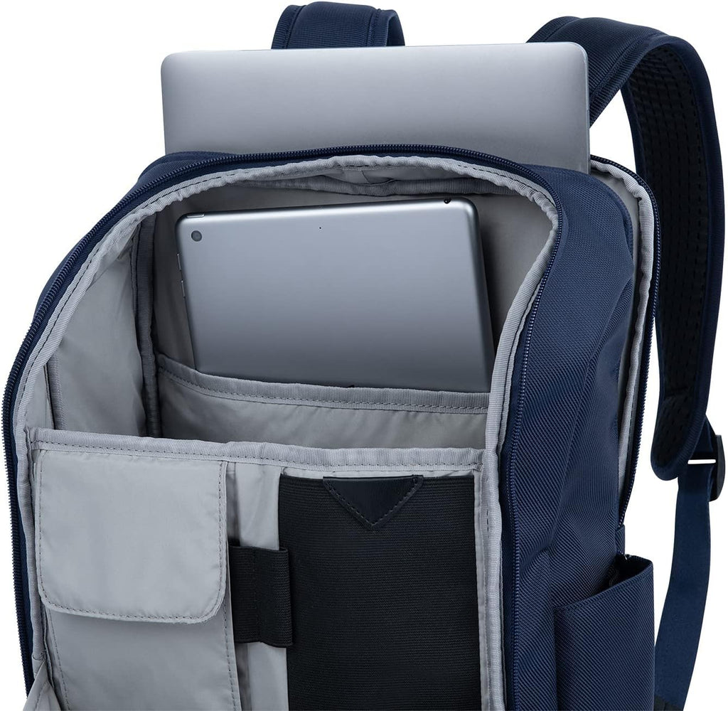 Travelpro Crew Executive Choice 3 Slim Backpack fits up to 15.6' Laptops and Tablets, Men and Women, Water-Resistant, Patriot Blue