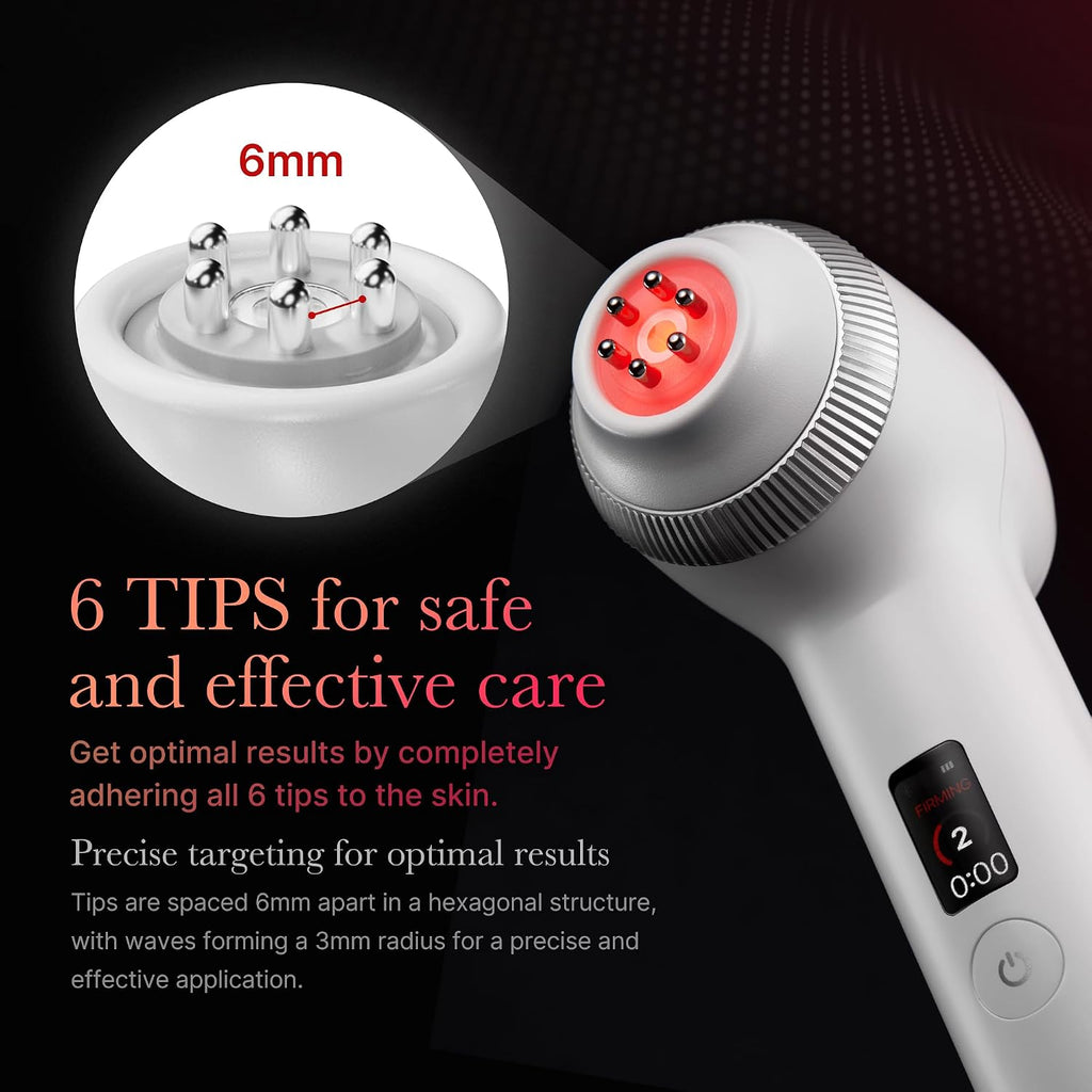 Medicube Age-R Ultra Tune 40.68 | High-tech 2 in 1 skin care tool - Skin elasticity, Line care, Radiance, Korean facial tools
