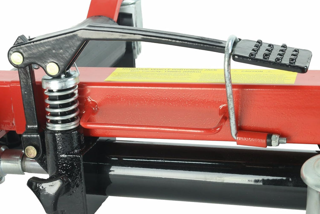 (4) Dragway Tools 12 in. 1500 lb. Hydraulic Wheel Dolly Vehicle Positioning Jacks Lift Hoist