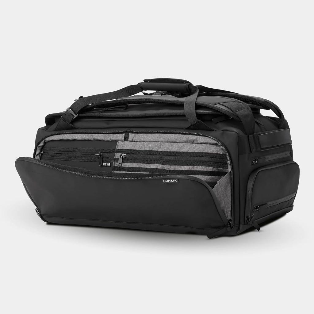NOMATIC 40L Travel Bag- Convertible Duffel/Backpack, Carry-on Size, Everyday Use Laptop Bag, TSA Compliant