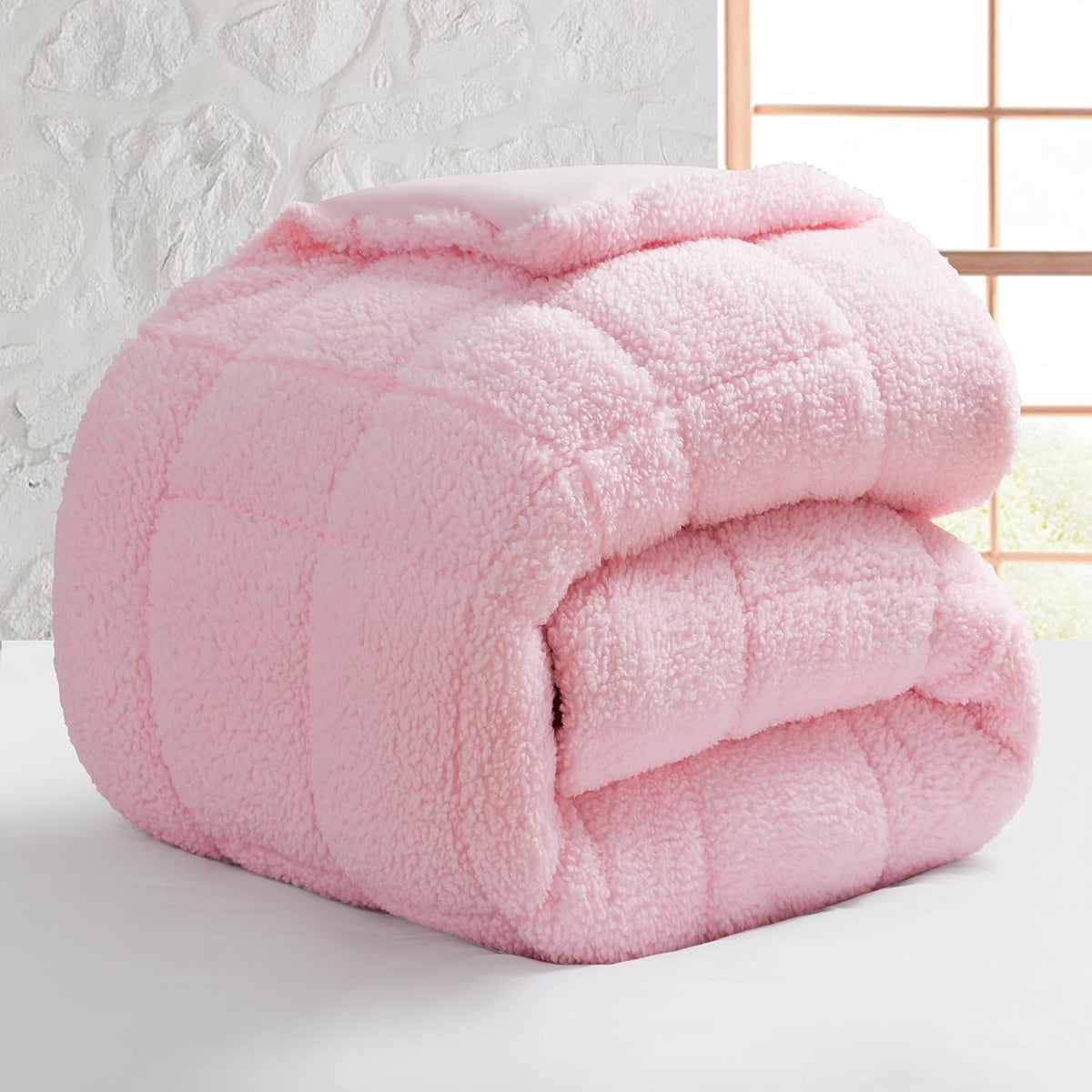 Byourbed Cotton Candy - Coma Inducer® Oversized King Comforter - Bubblegum Pink