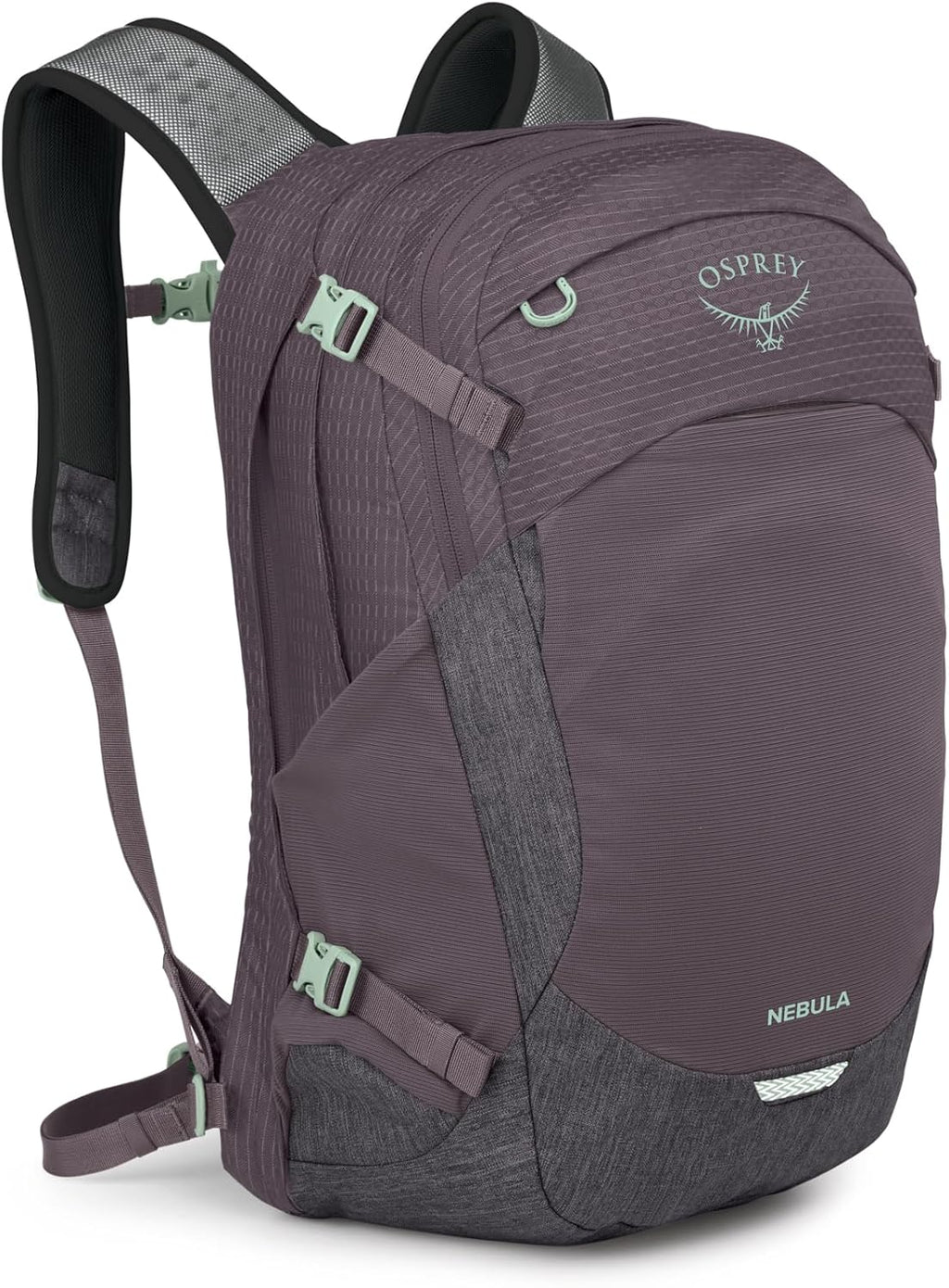 Osprey Nebula Commuter Backpack - Everyday Bag with Laptop Sleeve and Bottle Pockets, Graphite Purple Heather
