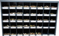 2510 Piece Grade 8 USS Coarse Thread Bolt (Hex Head Cap Screw), Nut, and Washer Assortment with 40 Hole Bin